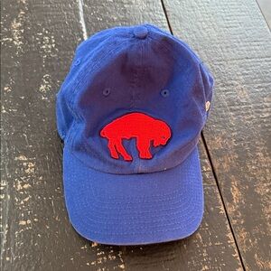 Buffalo Bills New Era Blue Cap with Red Buffalo Logo